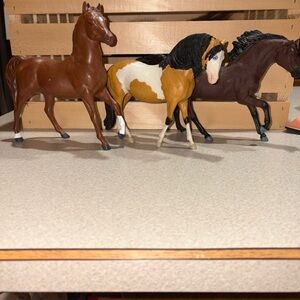Breyer horse lot of 3 custom painted classic